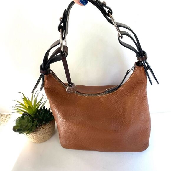 Dooney & Bourke Vintage Pebbled Leather Bag - Picture 2 of 14